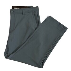 Hurley Mens Chino Pants 36x29 Gray Stretch Performance Casual Golf Work